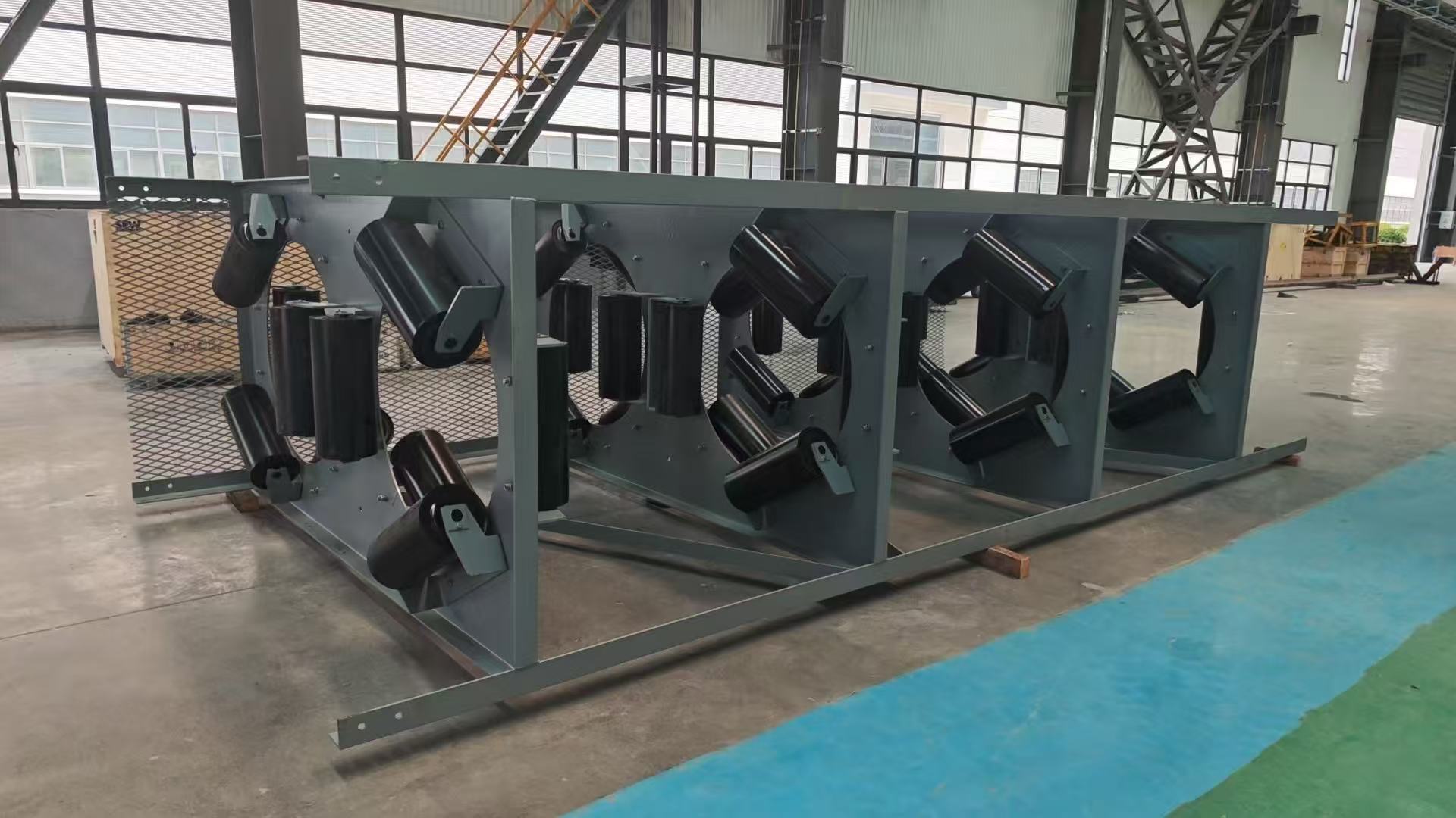 Onderdeel van pijptransportband