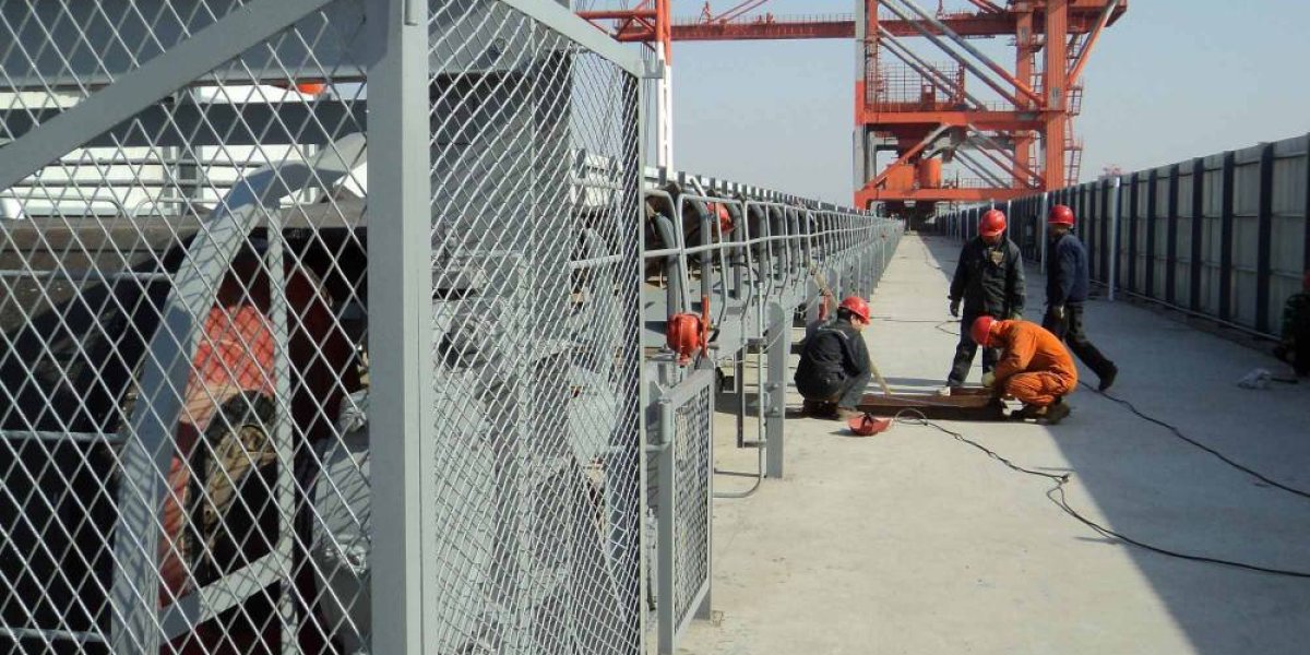 Belt conveyor equipment installed at Talwandi 3×660MW TPP Project