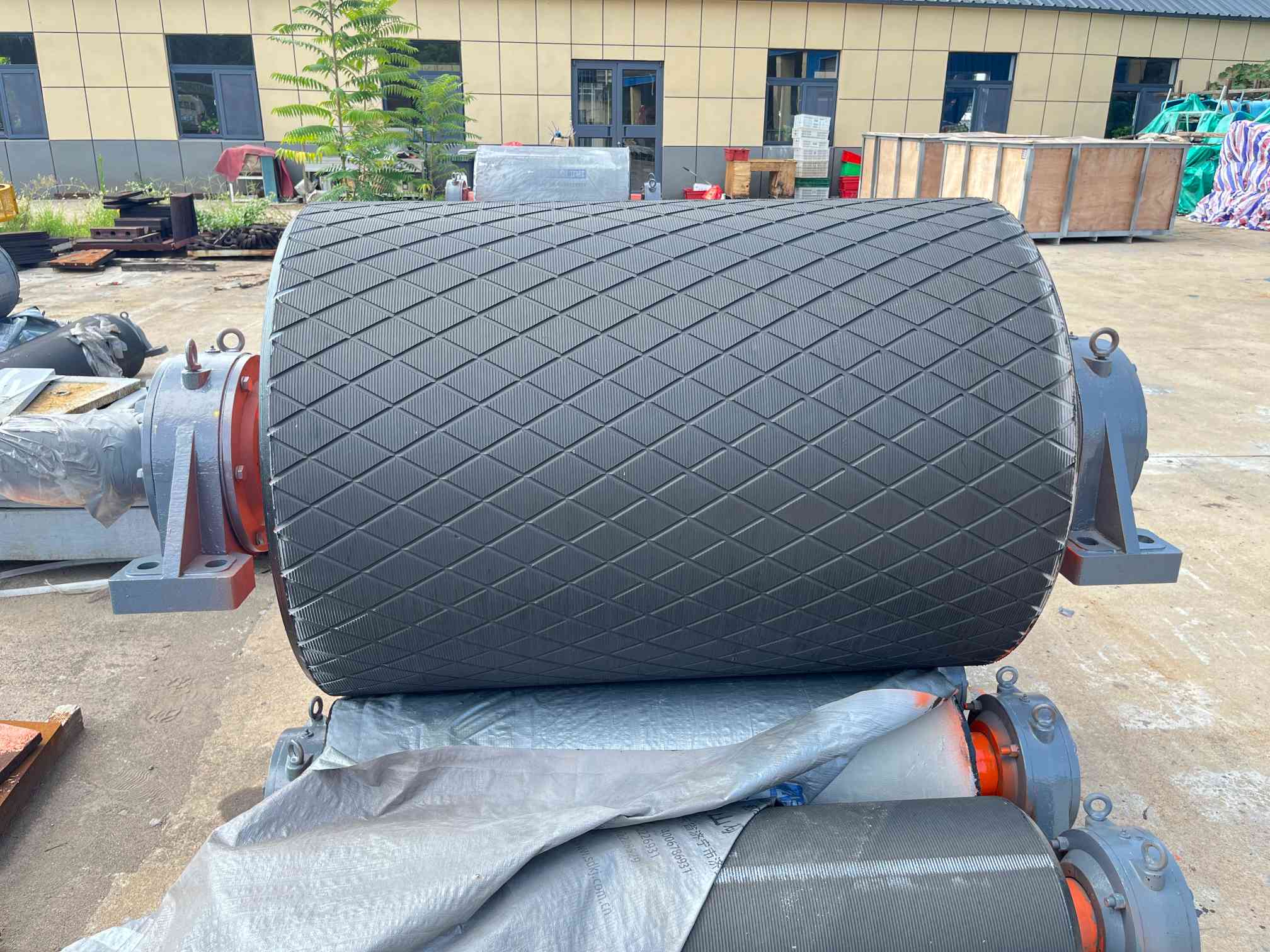 Zware transportbandkatrol