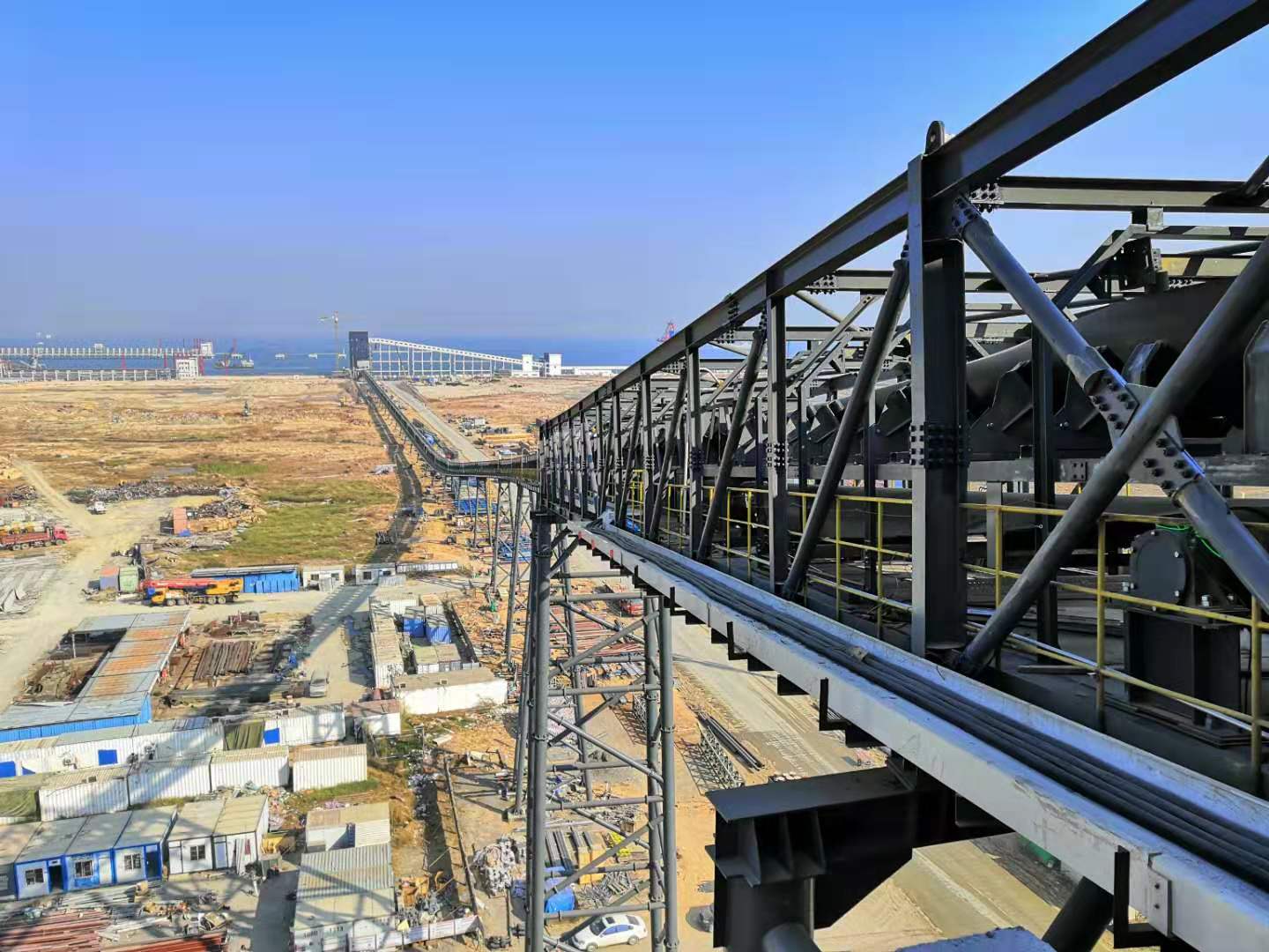 Transportband voor pijpen