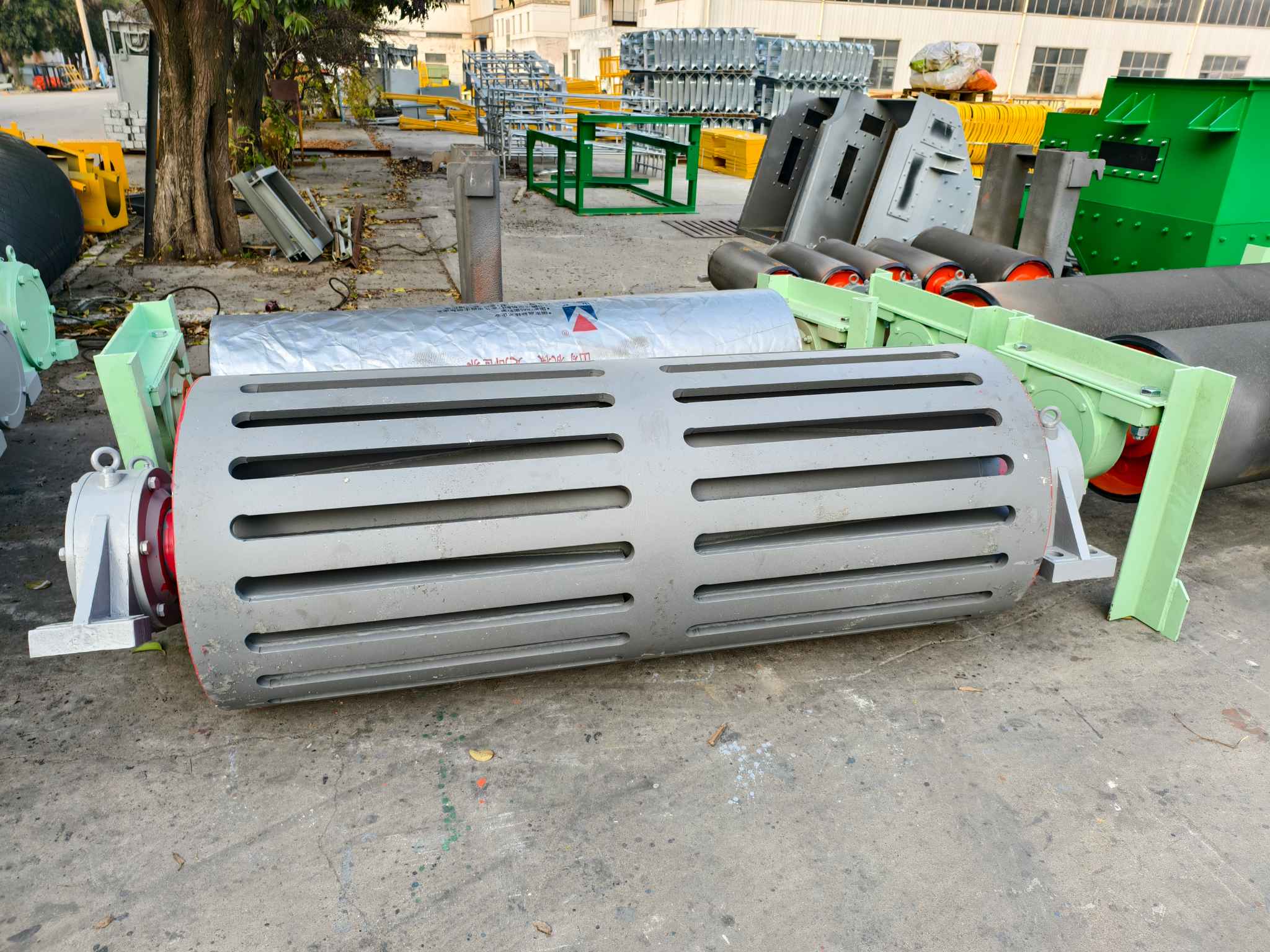 スラグ排出プーリー