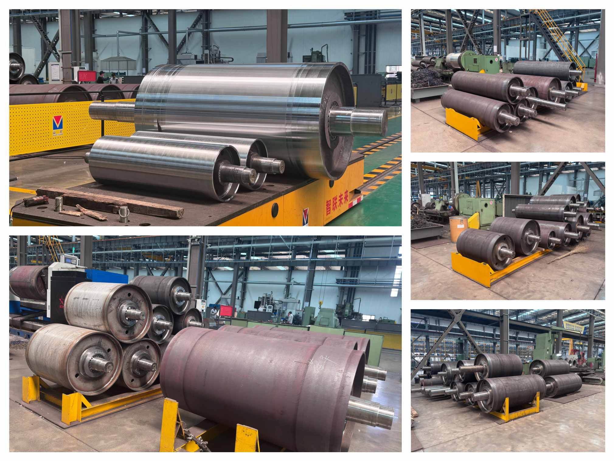 Lo staff dell'officina di pulegge Shandong Shankuang lavora duramente per garantire la consegna puntuale ai clienti.